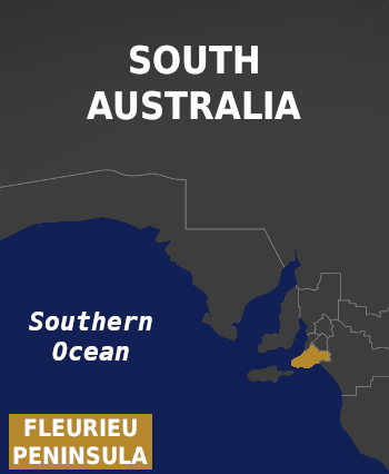 Fleurieu Peninsula map