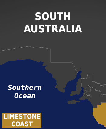 Limestone Coast map